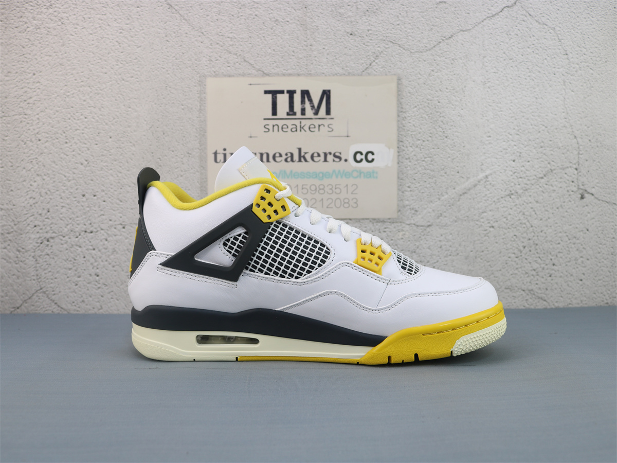 GX Batch Air Jordan 4 Retro Vivid Sulfur AQ9129-101